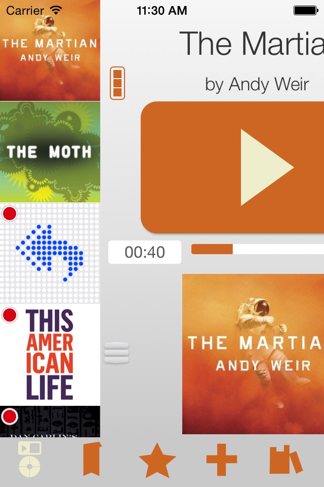 Bookmobile Audiobook Player screenshot 3