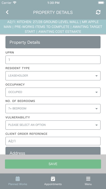 Planned Works - Financial screenshot-3