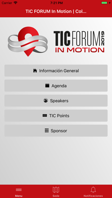 How to cancel & delete TIC Forum In Motion | Colombia from iphone & ipad 1