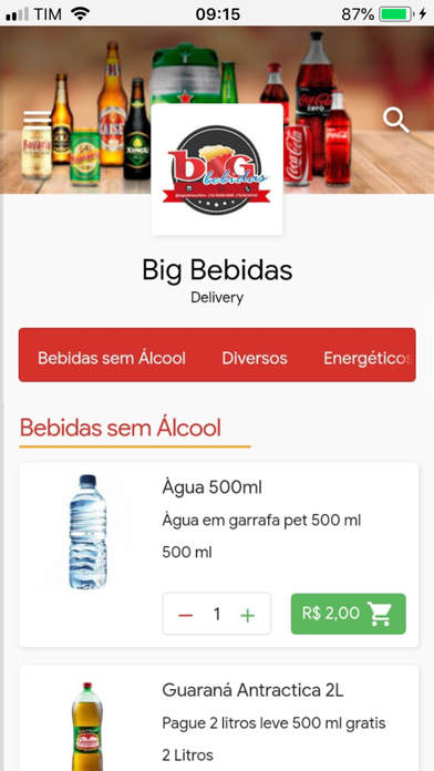 Big Bebidas screenshot 2