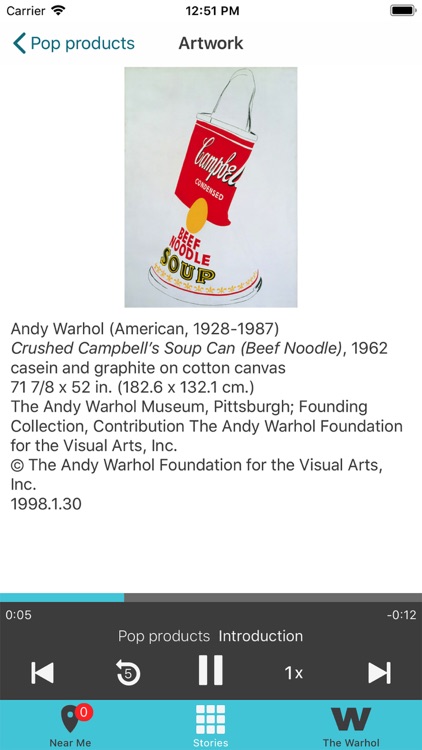 The Warhol: Out Loud