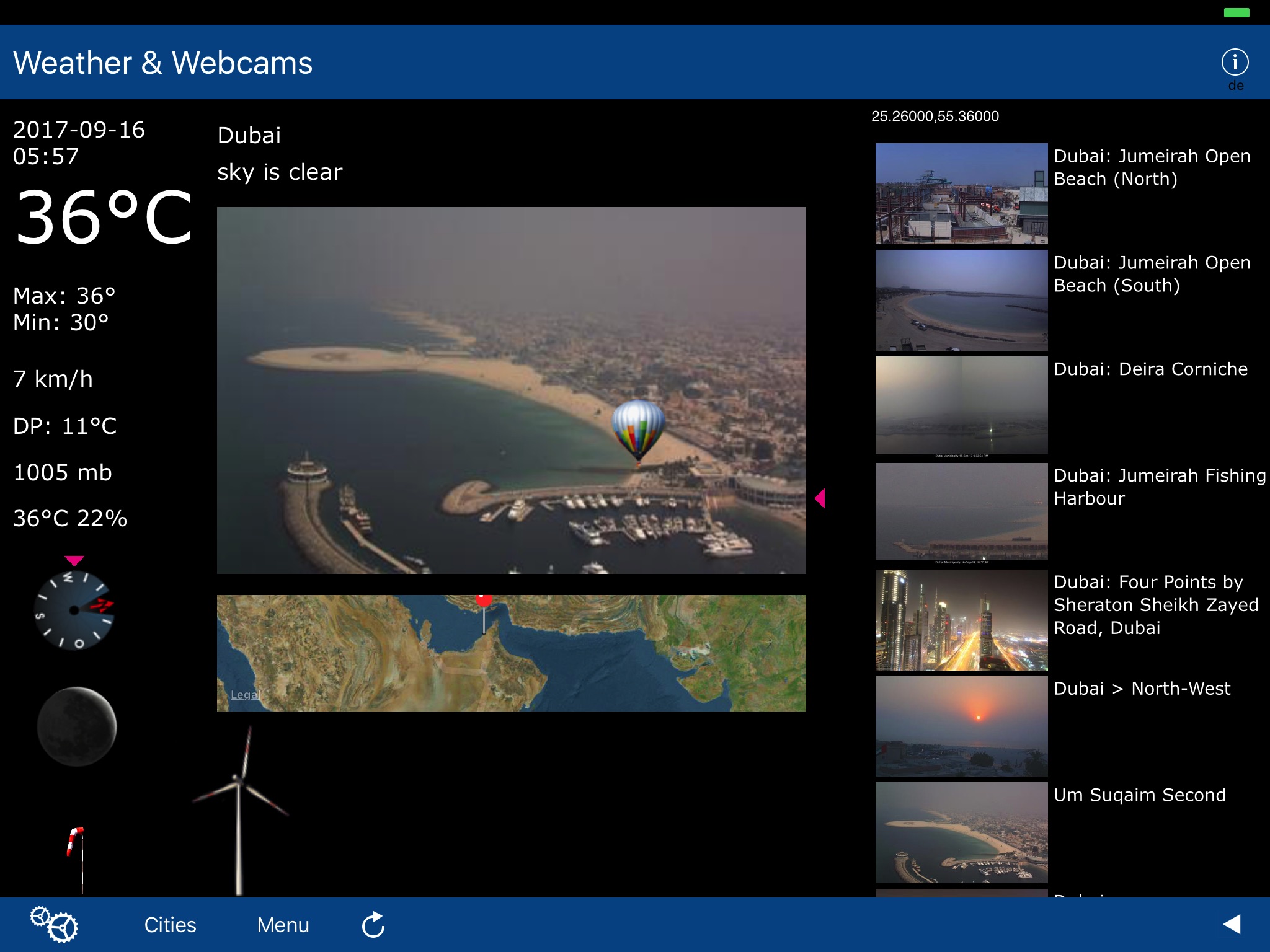 Weather & Webcams screenshot 3