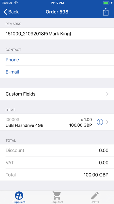 How to cancel & delete Purchase for SAP Business One from iphone & ipad 2