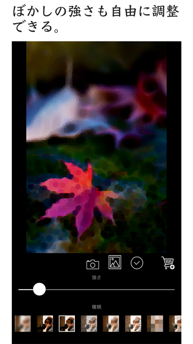 ぼかしアプリ - 簡単ぼかし加工 screenshot1