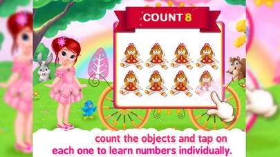 How to cancel & delete Princess ABC And 123 Tracing from iphone & ipad 1