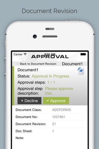 Approval screenshot 3