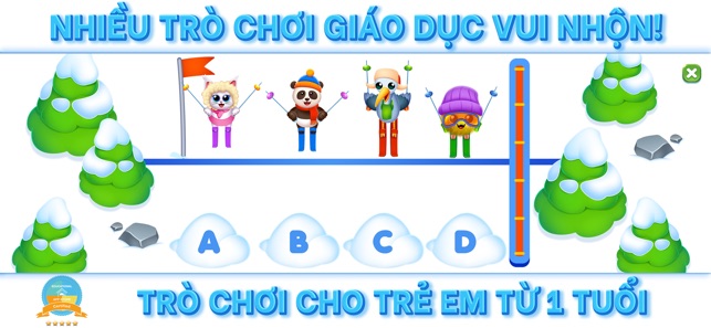 Trò chơi trẻ em: Học ABC