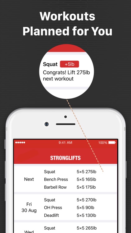 StrongLifts 5x5 Weight Lifting screenshot-3