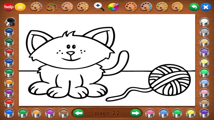 Coloring Book Baby Animals screenshot-7