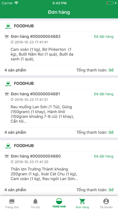 How to cancel & delete FoodHub.vn - Thực phẩm tận nhà from iphone & ipad 2