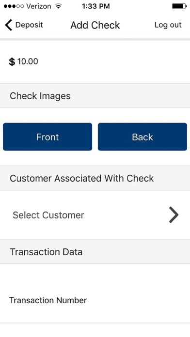 Business Mobile Remote Deposit screenshot 3