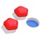 Wobble a table to fill all the holes in a pool with colorful balls and gems