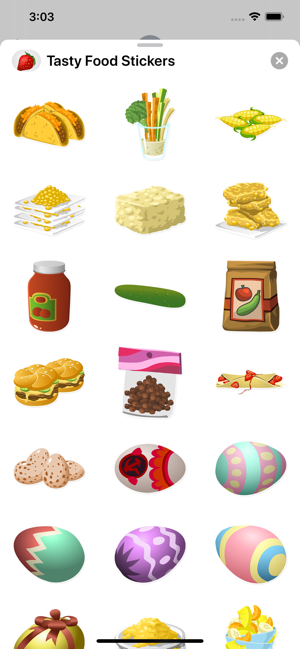 Tasty Food Stickers(圖4)-速報App