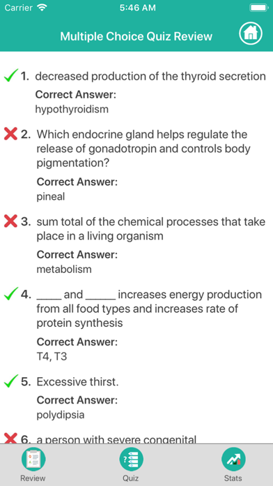 How to cancel & delete Endocrine System Medical Terms from iphone & ipad 4