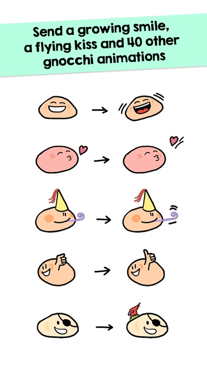 Gnocchi ANIMATED Emoji screenshot-5