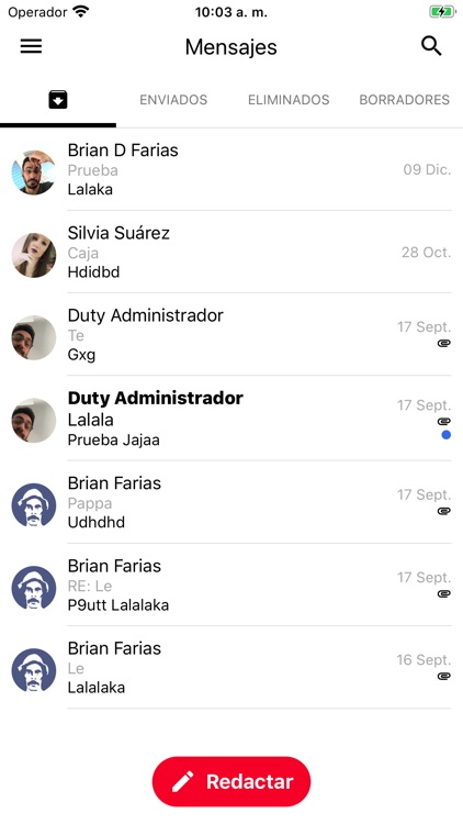 duty gestion screenshot-3