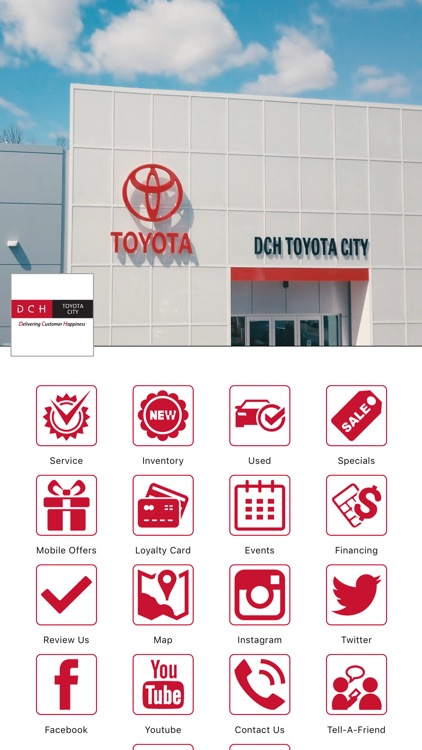 DCH Toyota City Dealership