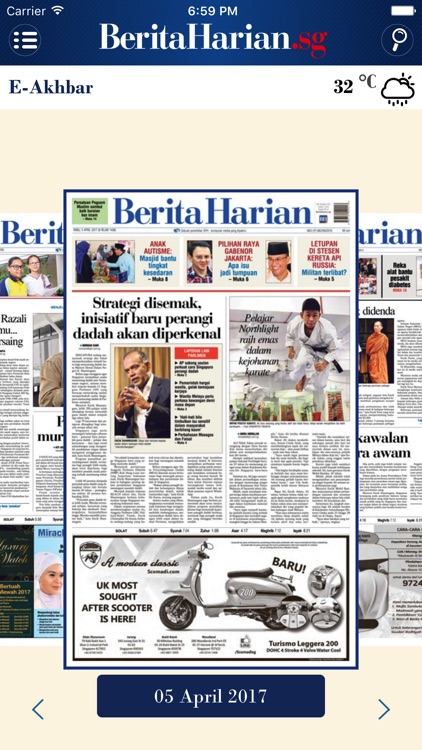 Berita Harian Sg For Iphone By Singapore Press Holdings