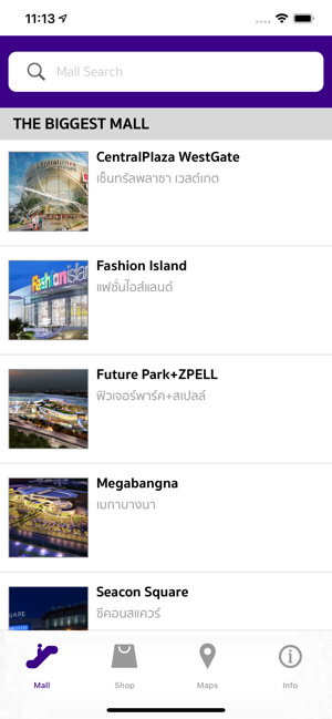 MallBee - Thailand Mall Maps