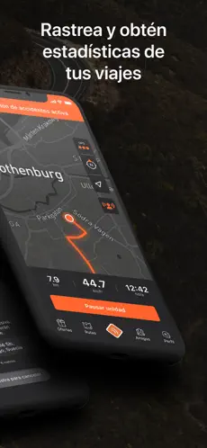 Captura de Pantalla 2 Detecht-Aplicación de Moto GPS iphone