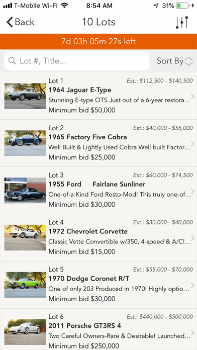 Motorious Online Auctions screenshot 2