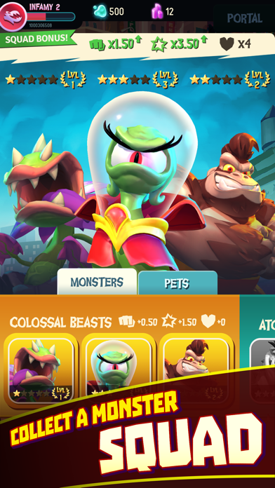 I Am Monster: Idle Destruction screenshot 2