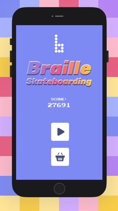 Braille Skate Game screenshot 2