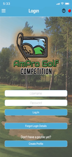 Ampro Golf Competition App(圖2)-速報App