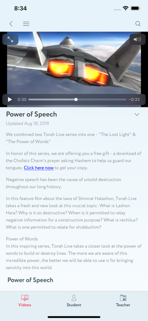 Torah Live - Torah Videos(圖4)-速報App