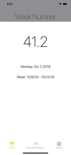 Week Number Pro(圖2)-速報App