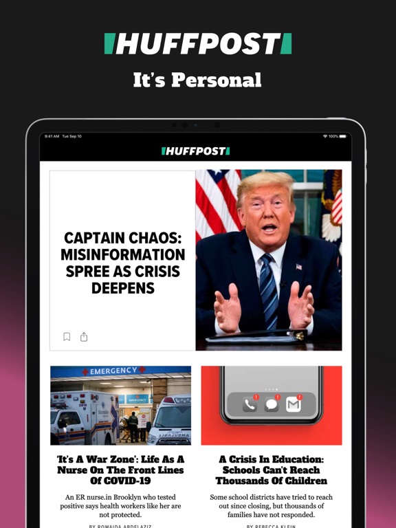 The Huffington Post screenshot