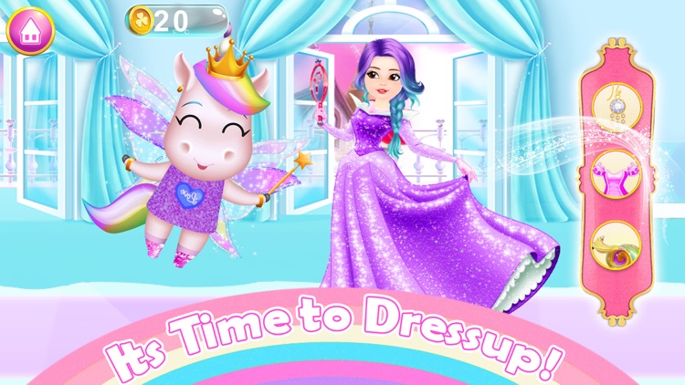 Unicorn Princess Dream Land screenshot-4