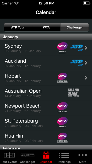 wta tour app