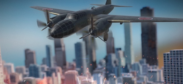 City Bomber Plane Attack