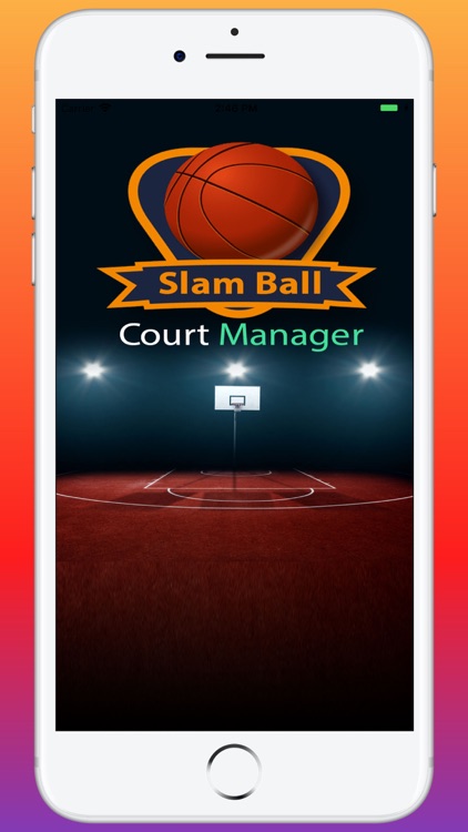 SlamBall Court Manager