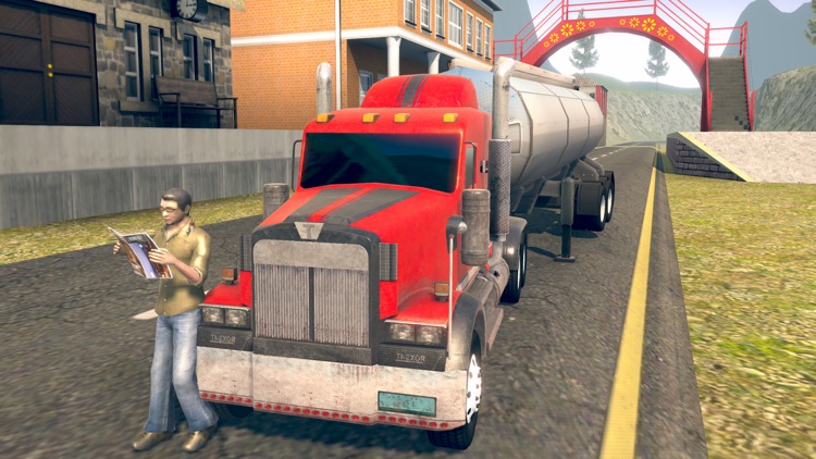 Oil Transport Truck Driving 3D screenshot-5