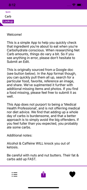 Quick Carbs Lookup(圖2)-速報App