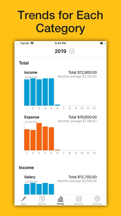 MoneyLog - Easy Bookkeeping screenshot 4