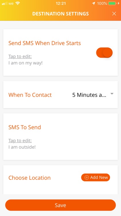 DDialer - SMS Before Arrival screenshot-3