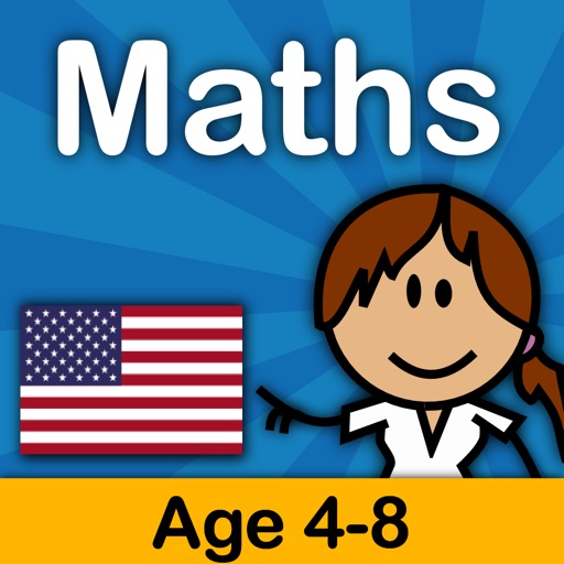 Maths, age 4-8 (US) iOS App