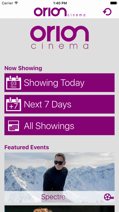 How to cancel & delete Orion Cinemas UK from iphone & ipad 1