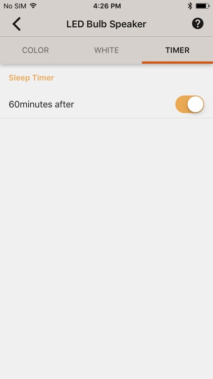 LED Bulb Speaker Application screenshot-6