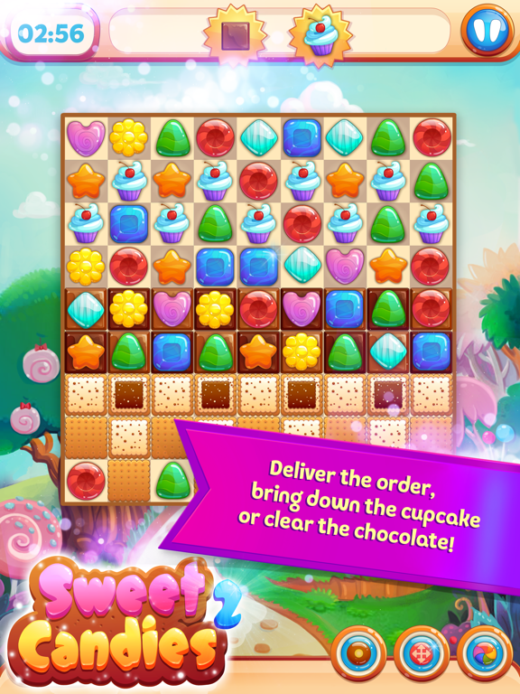 Sweet Candies 2: Match 3 Games screenshot 3