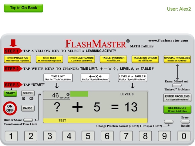 FlashMaster App--Math Facts(圖3)-速報App