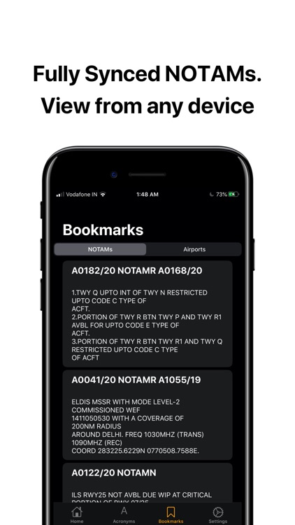 AeroNautical: METAR, NOTAMs screenshot-4