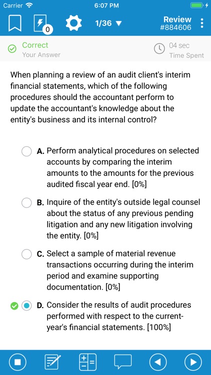 UWorld ROGER CPA screenshot-3