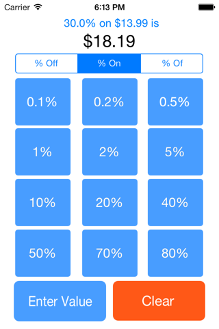 Devalluator Calculation Tool - náhled