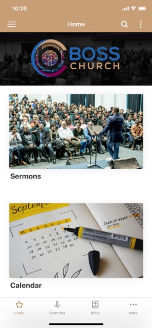 BOSS Church App