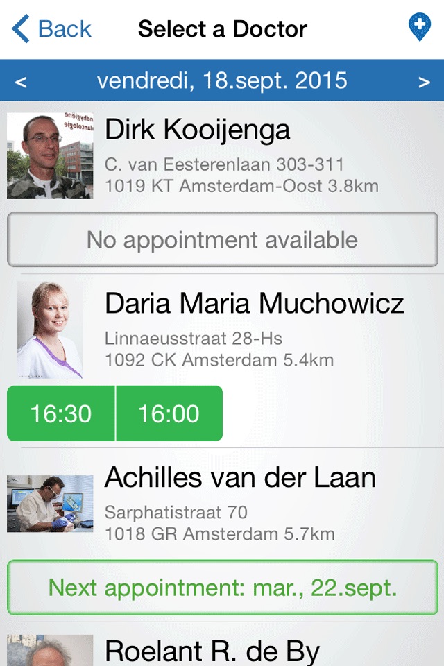 Doctena.nl screenshot 2