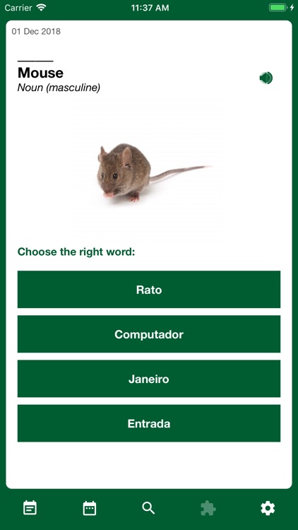 Portuguese Word of the Day screenshot-4